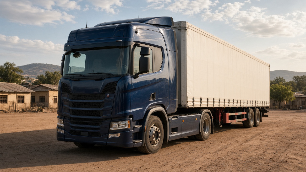 Tractor na trailer